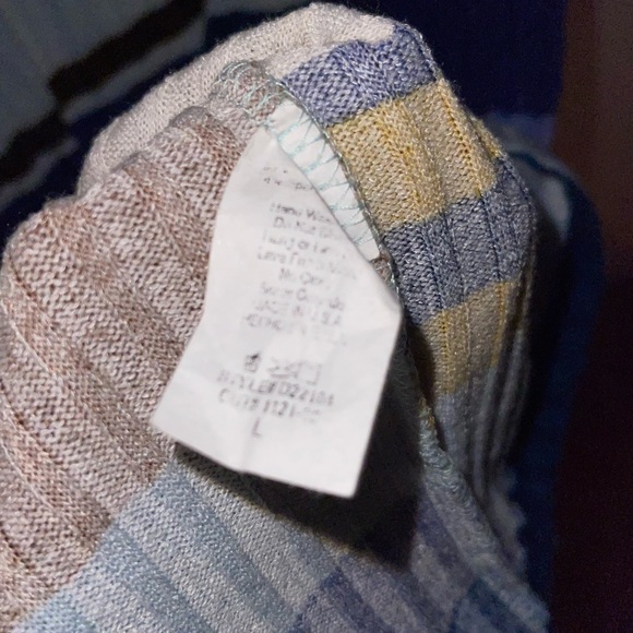 Colorful Stripe Off The Shoulder Stretchy Dress - Picture 3 of 3